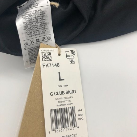 adidas Girls' Club Skirt - Picture 9 of 9